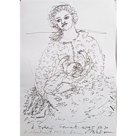   Csorba Simon László (1943-): A Tokaji.... Fénymásolat (xerox), papír, jelzett. 42x29,5 cm; ceruzával utólagosan aláírva