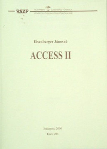 Access II. - Eisenberger Jánosné