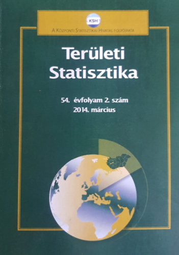 Területi statisztika 2014. március (54.) évfolyam 2.szám - Tóth Géza (főszerk.)