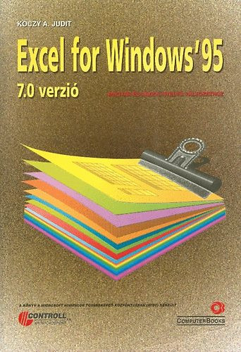 Excel for Windows ' 95 7.0 verzió magyar és angol nyelvű változathoz - Kóczy A. Judit