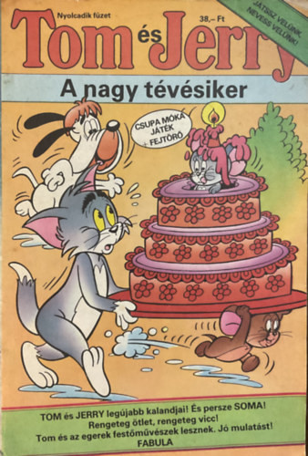 Tom és Jerry 8. füzet - A nagy tévésiker - 