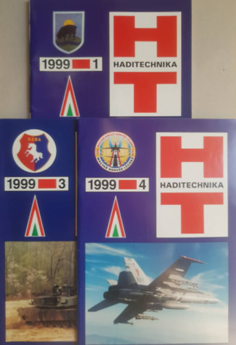Haditechnika 1999/1., 3-4. (nem teljes, 3 db.) - Sárhidai Gyula (szerk.)