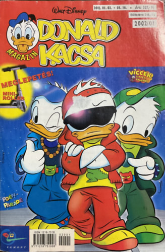 Donald kacsa magazin 2002/01. szám - Walt Disney