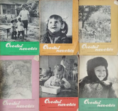 Óvodai Nevelés, 1966-1968 (szórványszámok, 6 db) - Kovásznai Józsefné (szerk.)