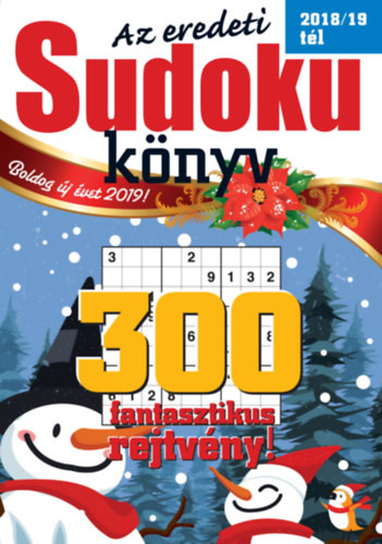 Az eredeti Sudoku könyv - 2018/19 tél - 