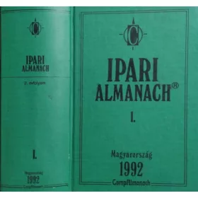 Ipari Almanach, Magyarország 1992 - I. kötet -