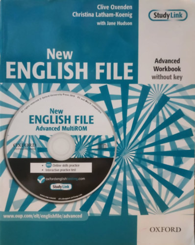 New English File - Advanced Workbook without key - Clive Oxenden, Christina Latham-Koenig, Jane Hudson