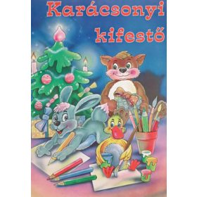 Karácsonyi kifestő -