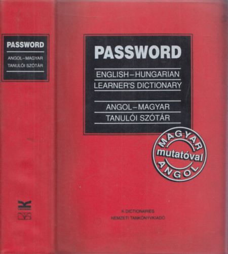 Password (english-hungarian learner's dictionary - angol-magyar tanulói szótár) - Dr. Magay Tamás