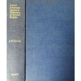  Oxford Advanced Learner's Dictionary of Current English - A. S. Hornby