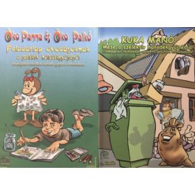   Öko Panna és Öko Palkó - Feladatlap óvodásoknak + Kuka Manó - Mese a szelektív hulladékgyűjtésről - Mikola Gergely - Balogh Tünde - Rácz Henriett - Gönci Beáta - Kancsár Mónika