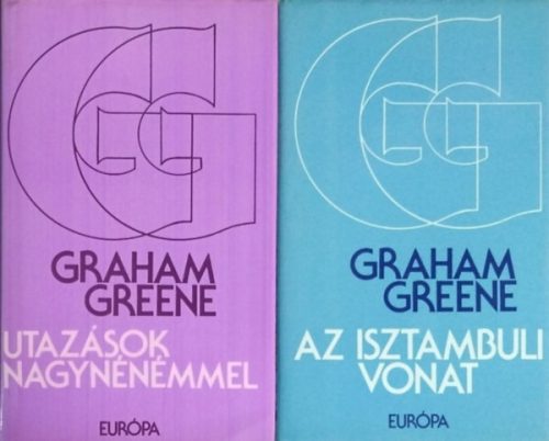 Utazások nagynénémmel + Az isztambuli vonat (2 db kötet a Graham Greene válogatott művei sorozatból) - Graham Greene