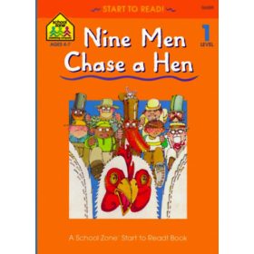   Nine Men Chase a Hen (Start to Read! - Level 1) - Barbara Gregorich