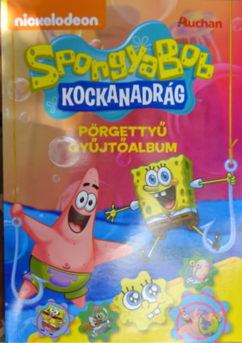 SpongyaBob Kockanadrág pörgettyű gyűjtőalbum - 