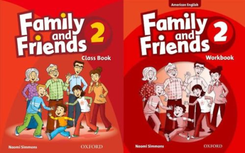 Family and Friends 2. Class Book + Multirom + Workbook - Naomi Simmons