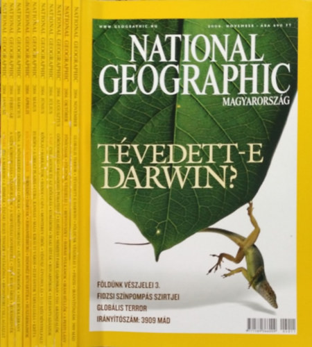 National Geographic Magyarország 2004/1-8., 10-11. (10 db szórványszám) - Papp Gábor (főszerk.)