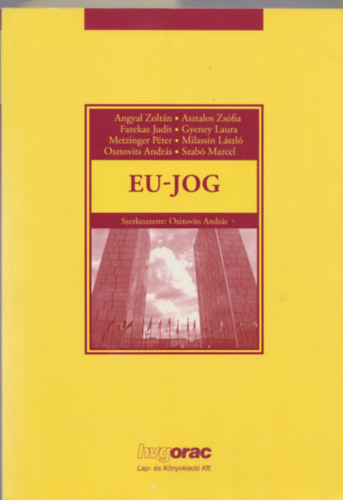 Eu-jog - Osztovits András (szerk.)