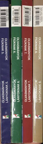 Irodalmi ikerkönyvek 5-8. évfolyam - Olvasmányok fiúknak, lányoknak (4 kötet) - Tóth Krisztina-Valaczka András