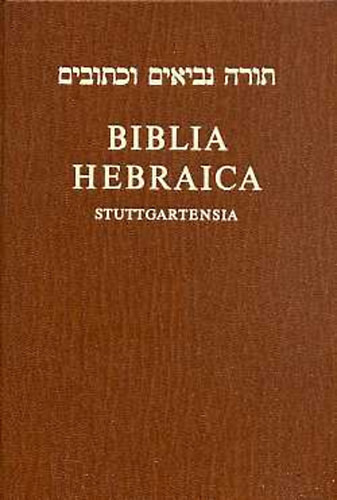 Biblia Hebraica Stuttgartensia - Elliger, K.-Rudolph, W.