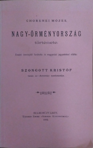 Nagy-Örményország története - Movszesz Chorenaci