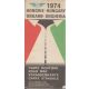 IBUSZ Hungary Road Map 1974 -