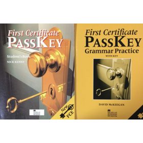  First Certificate Passkey Student's book + Grammar Prectice with key (2 kötet) - David McKeegan, Nick Kenny