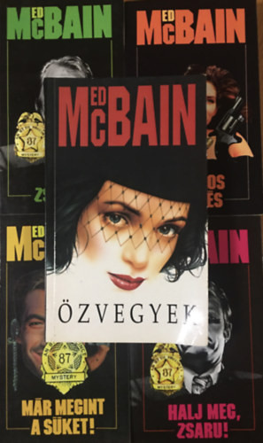 Krimi könyvcsomag (5 kötet) - Ed McBain