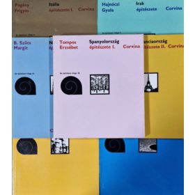  Az építészet világa - 7 kötet (1,2,4,5,8,10,12) - Hajnóczi Gyula, Cs. Tompos Erzsébet, Pogány Frigyes, B. Szűcs Margit