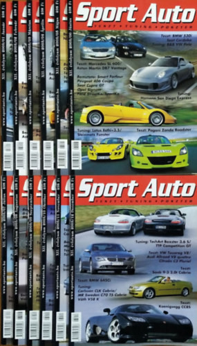 Sport Auto, XII. évf. 1-12. szám (2003. január-december) (teljes évfolyam lapszámonként) - Fábián László (főszerk.)