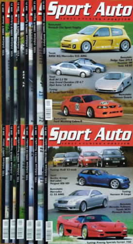 Sport Auto, VIII. évf. 1-12. szám (1999. január-december) (teljes évfolyam lapszámonként) - Földy Attila (főszerk.)