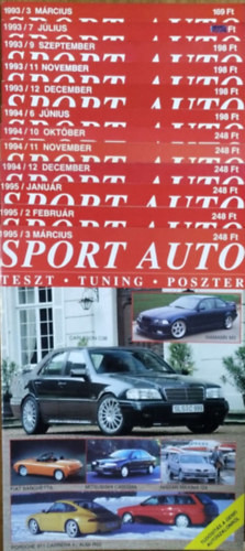 Sport Auto, 1993-1995 - 12 szórványszám - Sebestyén Kálmán (főszerk.)