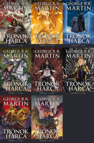 Trónok harca 1-8. - Képregény - George R.R. Martin