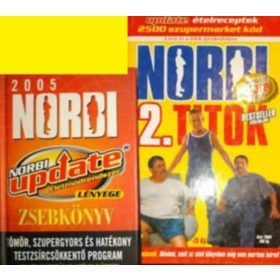   Norbi a 2. titok + 2005 Norbi update életmódrendszer lényege zsebkönyv (2 kötet) - Schobert Norbert