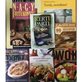 Szakácskönyv könyvcsomag 7 kötet -