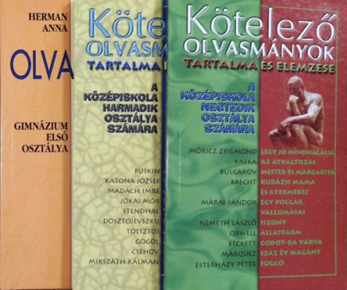 Kötelező olvasmányok tartalma és elemzése könyvcsomag (3 kötet) - Elekes Szentágotai Blanka - Herman Anna