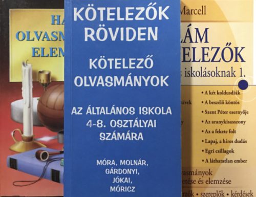 Általános iskolai kötelező olvasmányok röviden könyvcsomag (3 kötet) - Fenyves Marcell, Vadai István (szerk.)