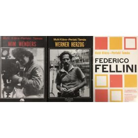   Filmbarátok Kiskönyvtára könyvcsomag - 3 kötet (Herzog, Fellini, Wenders) - Muhi Klára -Perlaki Tamás