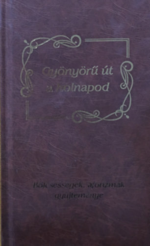 Gyönyörű út a holnapod - Bölcsességek, aforizmák gyűjteménye - Máté Pálné