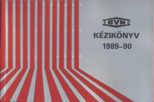 BVM kézikönyv 1989-90 -