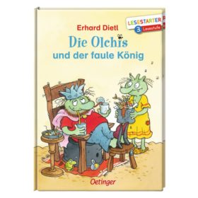   Die Olchis und der faule König - Lesestarter. 3. Lesestufe - Dietl Erhard