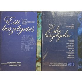   Magyar gyógszerkutatók könyvcsomag (2 kötet) Esti beszélgetés + Esti beszélgetés 2 - Takácsné Dr. Novák Krisztina, Dr. Hermecz István