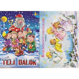   Téli dalok + Karácsonyi angyalok könyvcsomag (2 kötet) - Radván Xénia (szerkesztõ), Szántó Ivánné (szerk.)