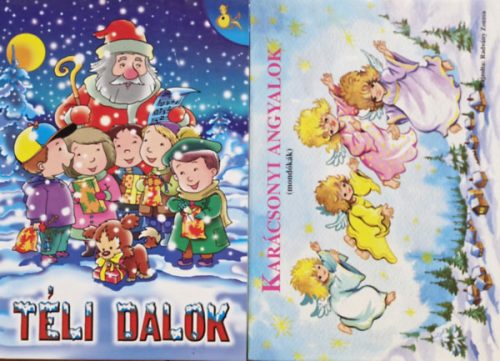 Téli dalok + Karácsonyi angyalok könyvcsomag (2 kötet) - Radván Xénia (szerkesztõ), Szántó Ivánné (szerk.)
