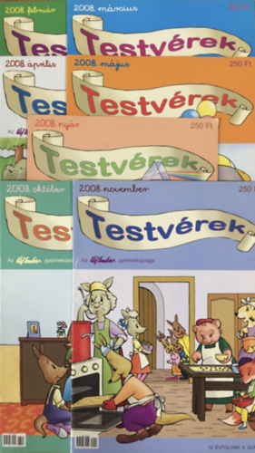 Testvérek - Az Új Ember gyermekújságja 7 db - dr. Papp Tamás