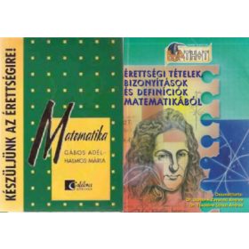   2 db érettségire készítő matematika tankönyv - Gábos Adél-Halmos Mária, Dr Szabóné Zavaczki Andrea, Tokodiné Újházi Andrea