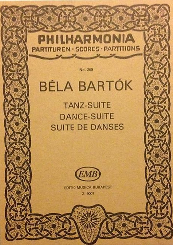 Tanz-suite / Dance-suite / Suite de Danses - Bartók Béla
