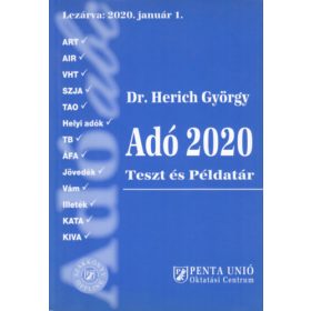 Adó 2020 (Teszt és példatár) - Dr Herich György