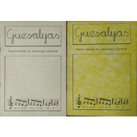   Guzsalyas, I. évf. 1-2. szám (2 lapszám) - Petrás Anna (szerk.)