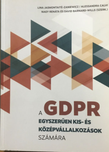 A GDPR egyszerűen kis- és középvállalkozások számára - Nagy Renáta és Dr. Sziklay Júlia (ford.)