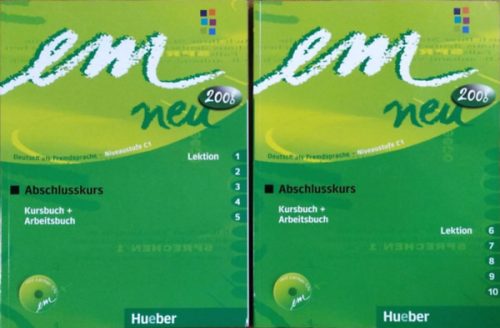 Em Neu 2008 - C1 - Abschlusskurs (Kursbuch + Arbeitsbuch) - Lektion 1-5 + 6-10 -